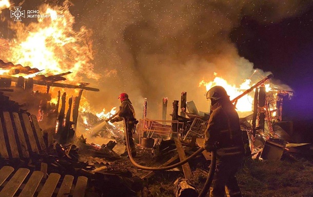В Житомирской области две женщины погибли во время пожара