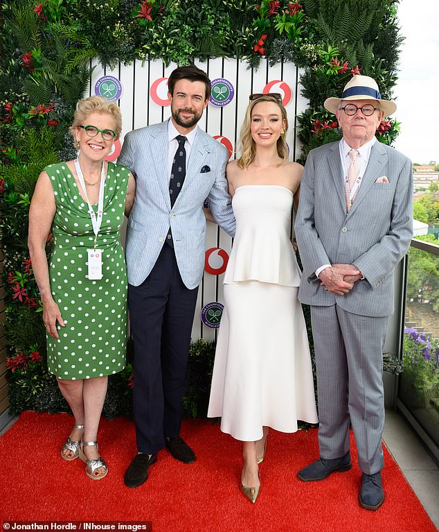 Hilary, 64,  said Jack and husband Michael, 84, will be in charge of babysitting as she admitted the getaway was still shrouded in mystery