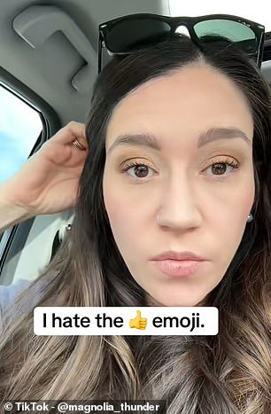 @magnolia_thunder saiid: 'If you give me a thumbs up on any app – doesn't matter if it's Facebook, Slack, text message – when I see that, I immediately think [middle finger gesture].